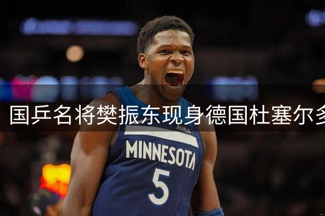 国乒名将樊振东现身德国杜塞尔多夫